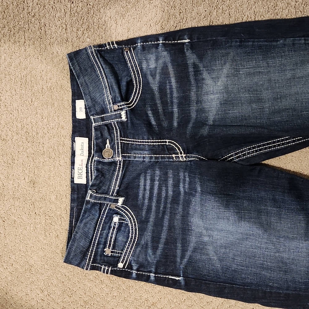 NEW* BKE Denim Capris Sz 28" waist